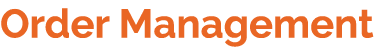 Order Management 